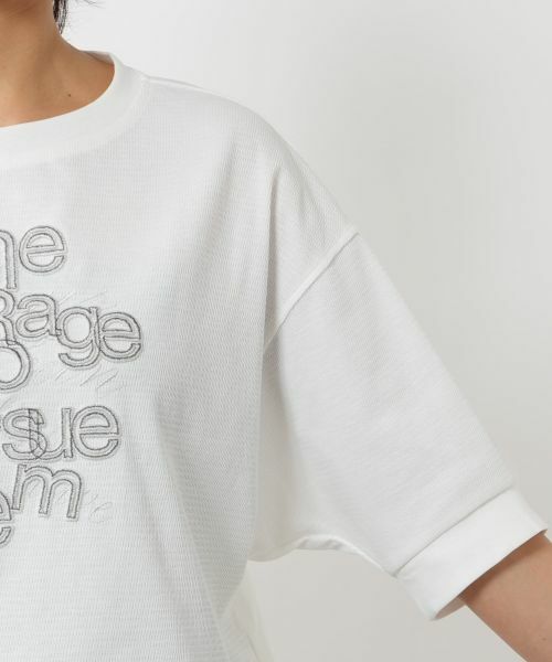NEMIKA / ネミカ カットソー | レタリング刺繍プルオーバー【PUPULA】 | 詳細9