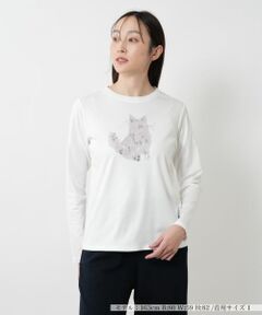 NEMIKA / ネミカ カットソー | キャットモチーフカットソー【PUPULA】