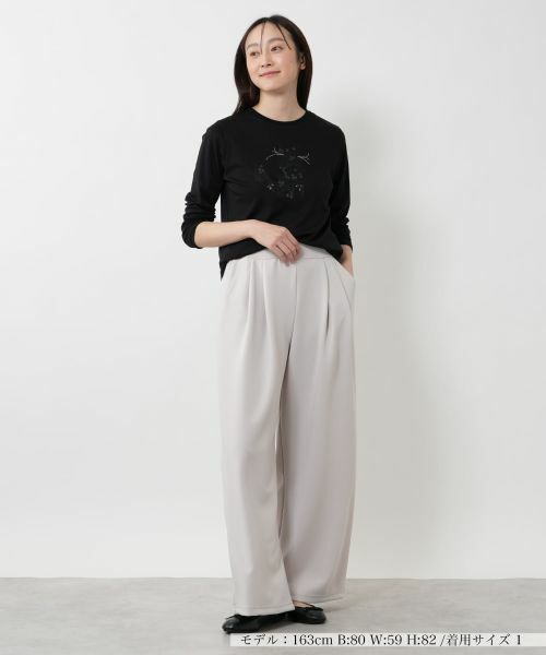 NEMIKA / ネミカ カットソー | キャットモチーフカットソー【PUPULA】 | 詳細4