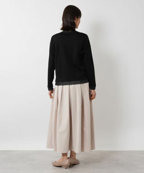 NEMIKA / ネミカ カットソー | シアートリムロングスリーブトップス【PUPULA】 | 詳細12