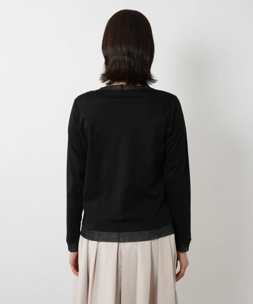 NEMIKA / ネミカ カットソー | シアートリムロングスリーブトップス【PUPULA】 | 詳細15