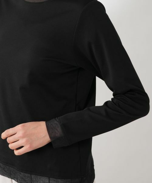 NEMIKA / ネミカ カットソー | シアートリムロングスリーブトップス【PUPULA】 | 詳細18