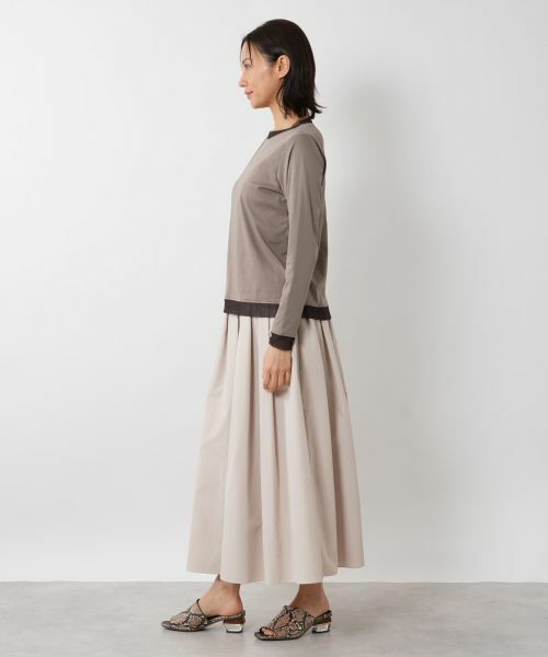 NEMIKA / ネミカ カットソー | シアートリムロングスリーブトップス【PUPULA】 | 詳細8