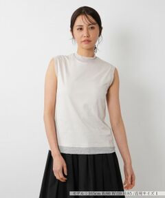 NEMIKA / ネミカ カットソー | シアートリムノースリーブトップス【PUPULA】