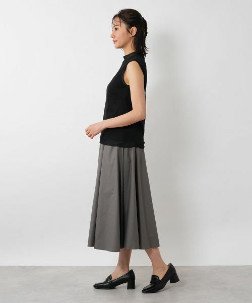 NEMIKA / ネミカ カットソー | シアートリムノースリーブトップス【PUPULA】 | 詳細11