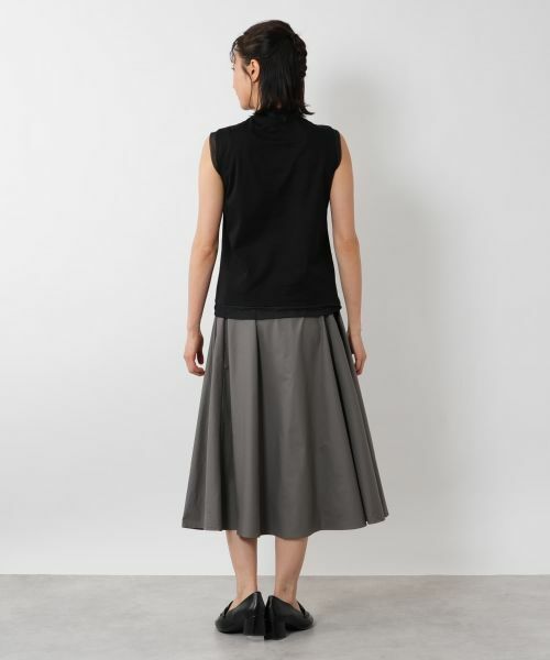 NEMIKA / ネミカ カットソー | シアートリムノースリーブトップス【PUPULA】 | 詳細12