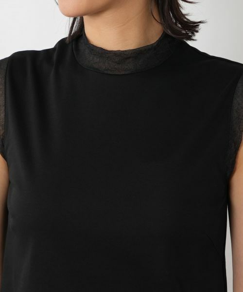 NEMIKA / ネミカ カットソー | シアートリムノースリーブトップス【PUPULA】 | 詳細16