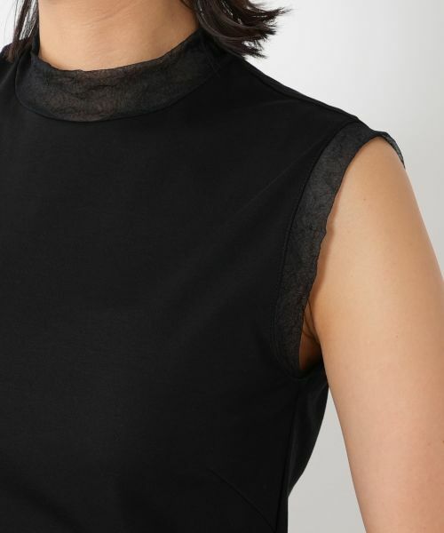 NEMIKA / ネミカ カットソー | シアートリムノースリーブトップス【PUPULA】 | 詳細18