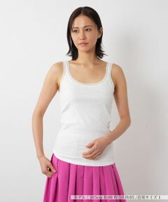 NEMIKA / ネミカ キャミソール・チューブトップ | シアートリムタンクトップ【PUPULA】