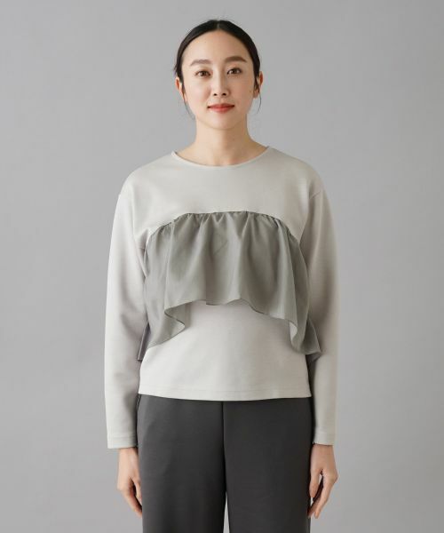 NEMIKA / ネミカ カットソー | ドレープフリルプルオーバー【PUPULA】 | 詳細10