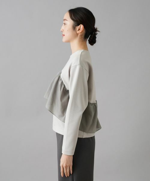 NEMIKA / ネミカ カットソー | ドレープフリルプルオーバー【PUPULA】 | 詳細11