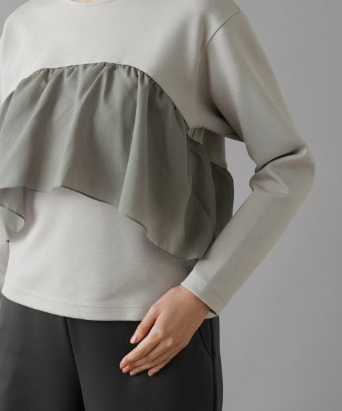 NEMIKA / ネミカ カットソー | ドレープフリルプルオーバー【PUPULA】 | 詳細15