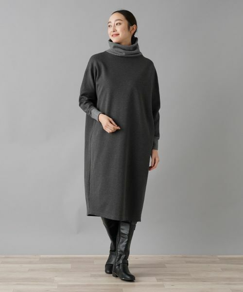 NEMIKA / ネミカ ドレス | オフタートルネックワンピース【PUPULA】 | 詳細1