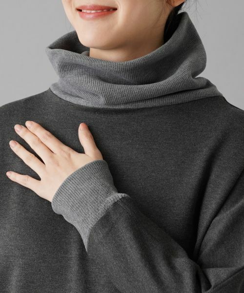 NEMIKA / ネミカ ドレス | オフタートルネックワンピース【PUPULA】 | 詳細4