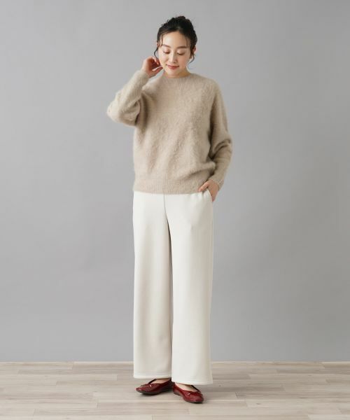 NEMIKA / ネミカ その他パンツ | 裏起毛ワイドパンツ【PUPULA】 | 詳細1
