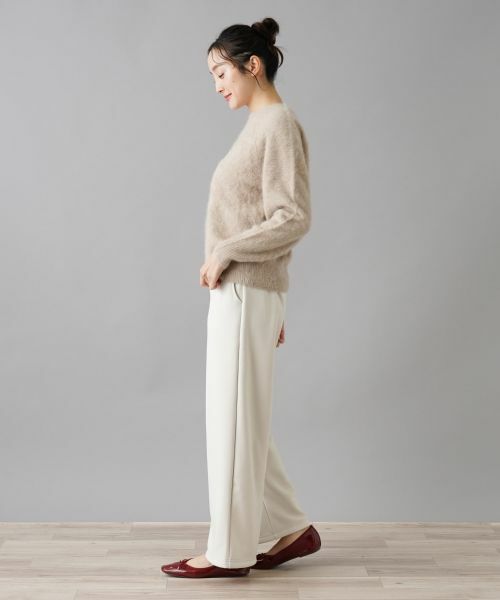 NEMIKA / ネミカ その他パンツ | 裏起毛ワイドパンツ【PUPULA】 | 詳細2