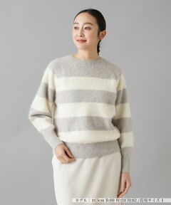 NEMIKA / ネミカ ニット・セーター | ボーダーニットプルオーバー【PUPULA】