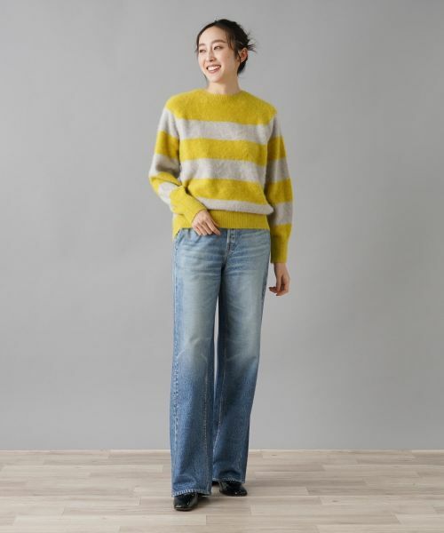 NEMIKA / ネミカ ニット・セーター | ボーダーニットプルオーバー【PUPULA】 | 詳細1