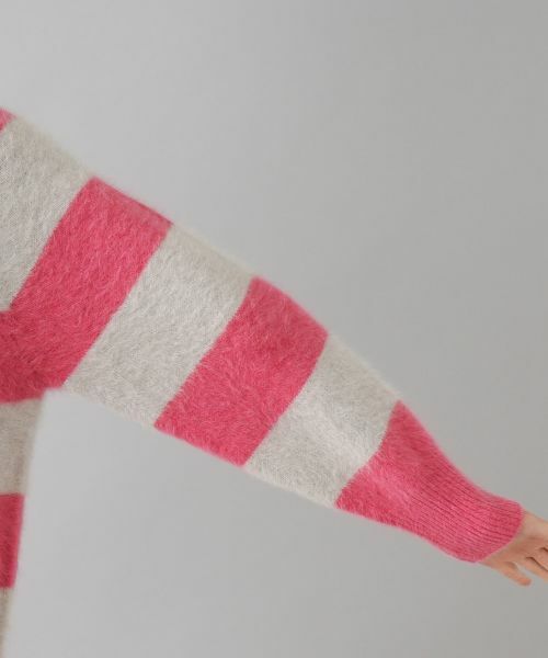 NEMIKA / ネミカ ニット・セーター | ボーダーニットプルオーバー【PUPULA】 | 詳細16