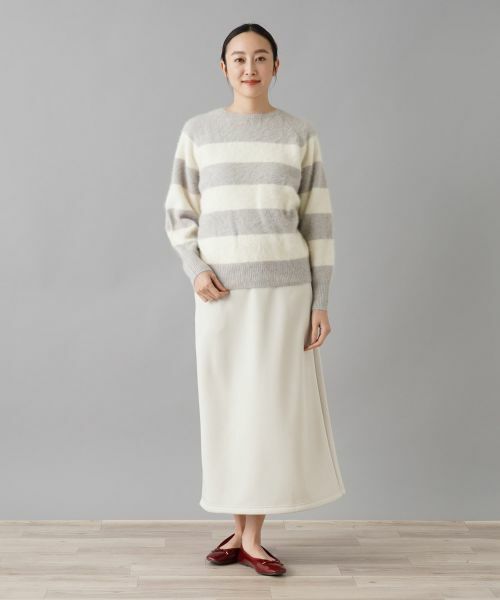 NEMIKA / ネミカ ニット・セーター | ボーダーニットプルオーバー【PUPULA】 | 詳細4