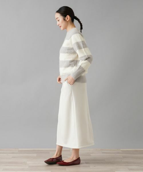 NEMIKA / ネミカ ニット・セーター | ボーダーニットプルオーバー【PUPULA】 | 詳細5