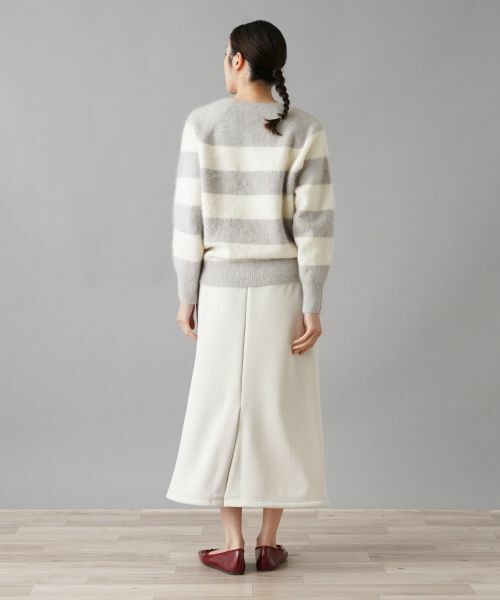 NEMIKA / ネミカ ニット・セーター | ボーダーニットプルオーバー【PUPULA】 | 詳細6