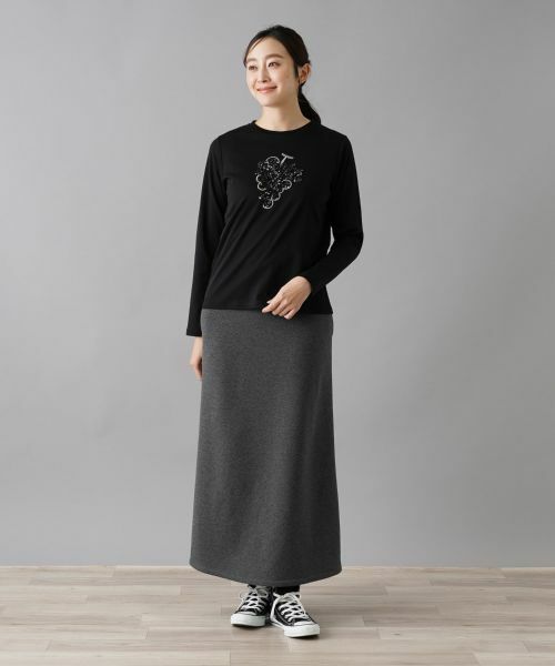 NEMIKA / ネミカ Tシャツ | ブドウモチーフデザイントップス【PUPULA】 | 詳細1