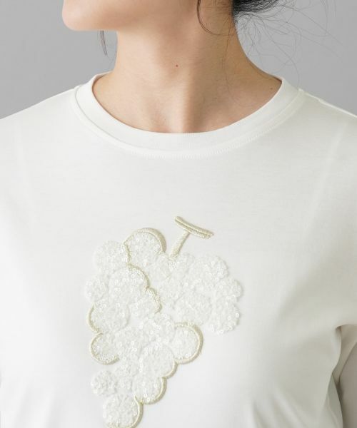 NEMIKA / ネミカ Tシャツ | ブドウモチーフデザイントップス【PUPULA】 | 詳細11