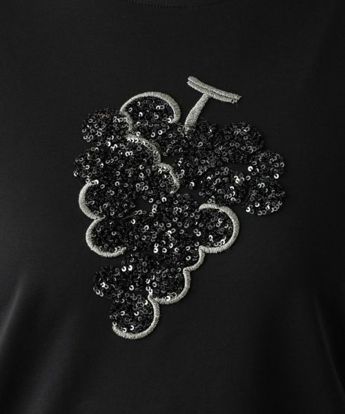 NEMIKA / ネミカ Tシャツ | ブドウモチーフデザイントップス【PUPULA】 | 詳細4
