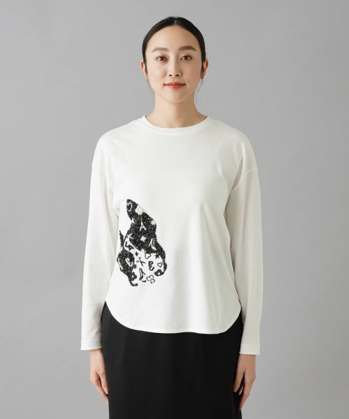 NEMIKA / ネミカ Tシャツ | モチーフデザイントップス【PUPULA】 | 詳細8