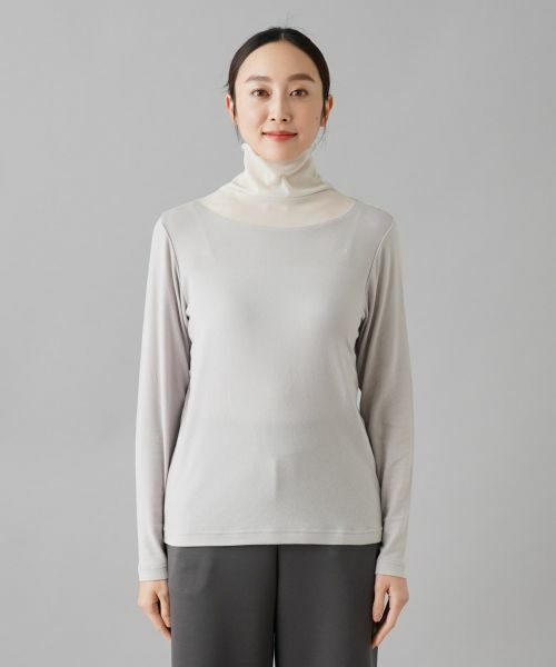 NEMIKA / ネミカ カットソー | シアーハイネックプルオーバー【PUPULA】 | 詳細10