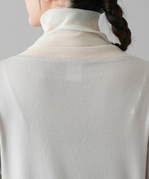 NEMIKA / ネミカ カットソー | シアーハイネックプルオーバー【PUPULA】 | 詳細14
