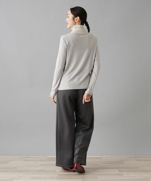 NEMIKA / ネミカ カットソー | シアーハイネックプルオーバー【PUPULA】 | 詳細9