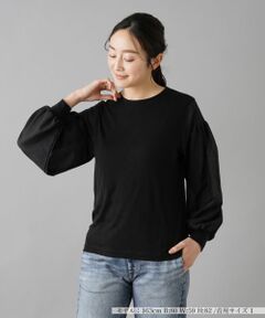 NEMIKA / ネミカ カットソー | 異素材切替デザイントップス【PUPULA】