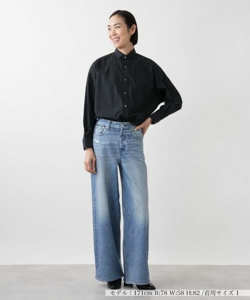 NEMIKA / ネミカ デニムパンツ | ヴィンテージプリントワイドパンツ【RAG&BONE】 | 詳細1