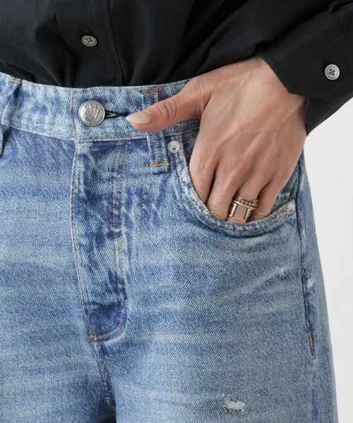 NEMIKA / ネミカ デニムパンツ | ヴィンテージプリントワイドパンツ【RAG&BONE】 | 詳細9