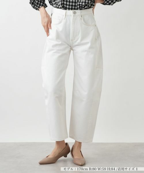 NEMIKA / ネミカ デニムパンツ | ホワイトデニムパンツ【RAG&BONE】（アイボリー）