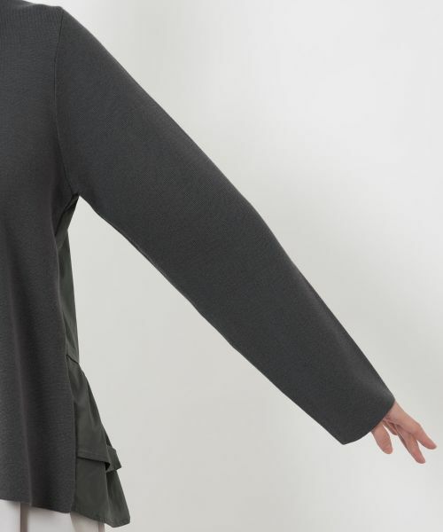 NEMIKA / ネミカ ニット・セーター | バックティアードプルオーバー【torrazzo donna】 | 詳細12