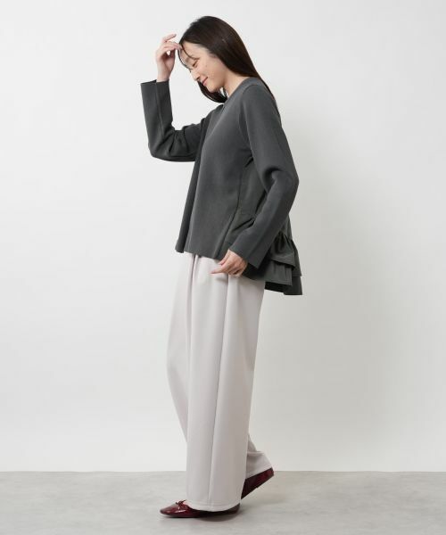 NEMIKA / ネミカ ニット・セーター | バックティアードプルオーバー【torrazzo donna】 | 詳細5