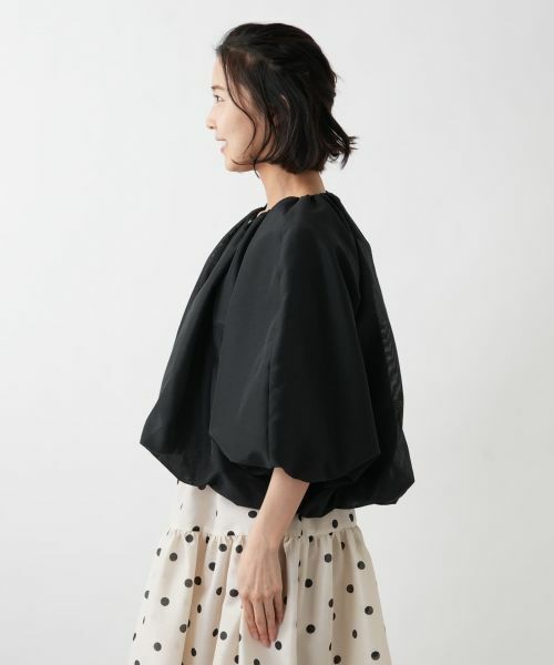 NEMIKA / ネミカ テーラードジャケット | ギャザージップブルゾン【NEMIKA】 | 詳細11