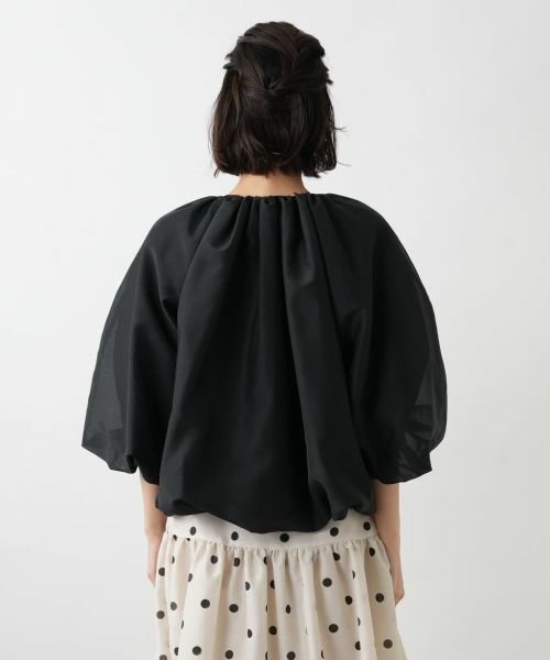 NEMIKA / ネミカ テーラードジャケット | ギャザージップブルゾン【NEMIKA】 | 詳細12