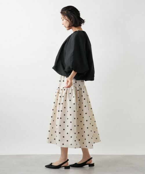 NEMIKA / ネミカ テーラードジャケット | ギャザージップブルゾン【NEMIKA】 | 詳細8