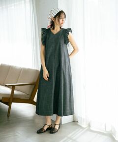 NEMIKA / ネミカ ドレス | フリルスリーブワンピース【NEMIKA】