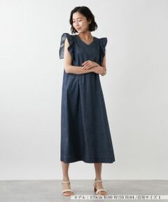 NEMIKA / ネミカ ドレス | フリルスリーブワンピース【NEMIKA】