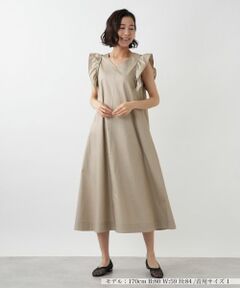 NEMIKA / ネミカ ドレス | フリルスリーブワンピース【NEMIKA】