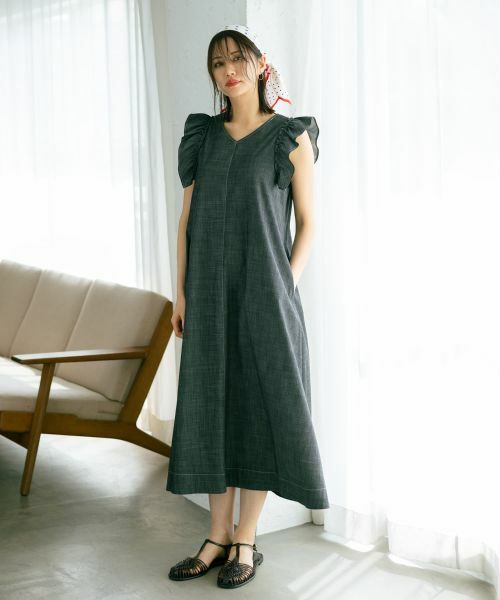 NEMIKA / ネミカ ドレス | フリルスリーブワンピース【NEMIKA】 | 詳細15