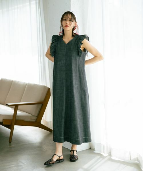 NEMIKA / ネミカ ドレス | フリルスリーブワンピース【NEMIKA】 | 詳細16