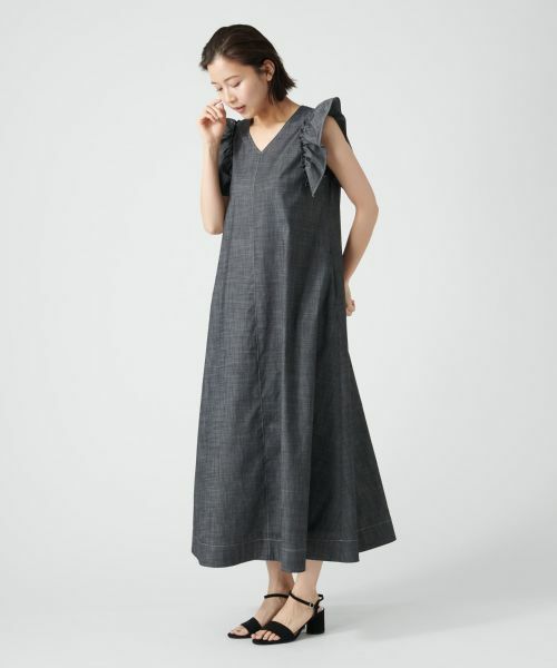 NEMIKA / ネミカ ドレス | フリルスリーブワンピース【NEMIKA】 | 詳細2