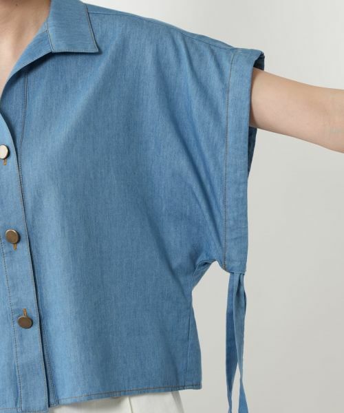 NEMIKA / ネミカ シャツ・ブラウス | スリーブリボンシャツ【NEMIKA】 | 詳細10