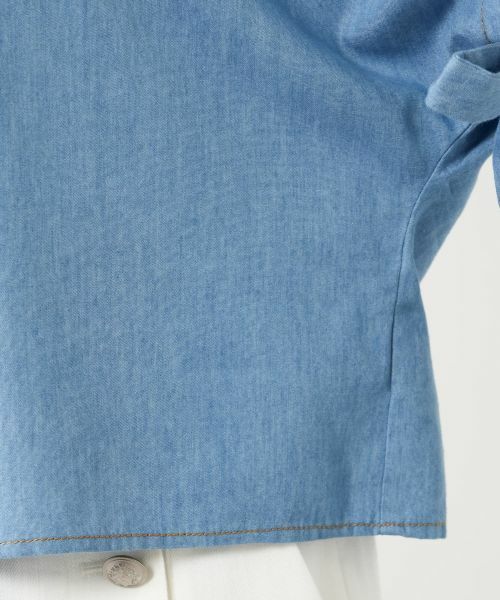 NEMIKA / ネミカ シャツ・ブラウス | スリーブリボンシャツ【NEMIKA】 | 詳細11